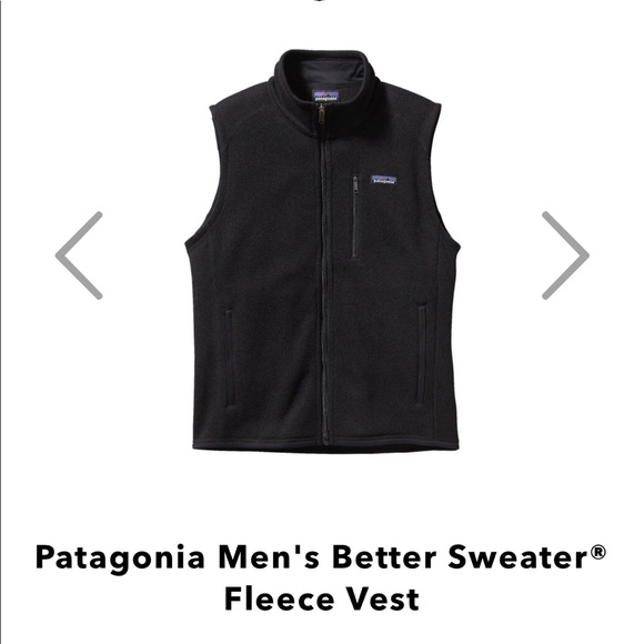 Patagonia Other - Patagonia black better sweater vest